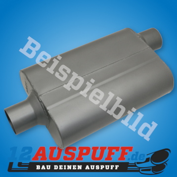 Auspufftopf FLOWTECH RAPTOR CHAMBERED 2 1/4 Zoll