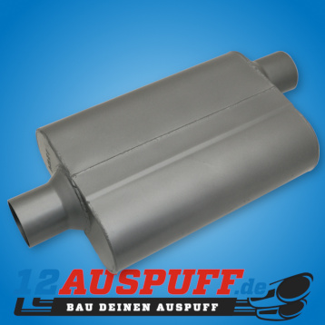 Auspufftopf FLOWTECH RAPTOR CHAMBERED 2 1/2 Zoll